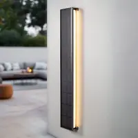 LumenXL Dimmbare Solar-Außenwandleuchte Dorien - Anthrazit