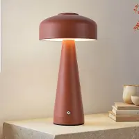 LumenXL Wiederaufladbare Pilzlampe Soma mit Touch-Dimmer und einstellbarer Farbtemperatur