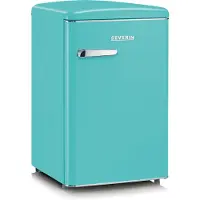 Severin Retro Tischkühlschrank RKS 8834 aus Kunststoff, türkis Kühlschrank Gefrierkombination Retro Kühlschrank Led Kühlschrank Kühlschrank Gefrierfach
