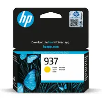 HP 937 Gelb Original Druckerpatrone, Standardertrag, Gelb, 1 Stück(e), 800 Seiten, Einzelpackung