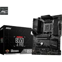 MSI B550-A PRO, AMD, Sockel AM4, AMD Ryzen 3000 Series, DDR4-SDRAM, 128 GB, DIMM