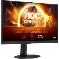 AOC G4 Q27G4XF, 68,6 cm (27"), 2560 x 1440 Pixel, Quad HD, LED, 1 ms, Schwarz, Grau