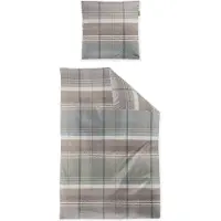 Irisette Edel-Feinbiber Bettwäsche Meran 8771 jade 135x200 cm + 80x80 cm