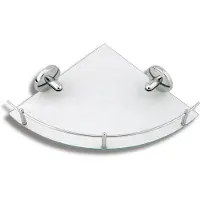 Novaservis Eckregal Metalia 1 Chrom Metall, Glas 6158.0