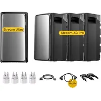 EcoFlow Stream Ultra, All-in-One Speicher für Balkonkraftwerke, by Powerness - Stream Ultra + 3 x Stream AC Pro | 7680Wh / 4 x Smart Plug / Powerness Express (Lieferzeit: 5-14 Werktage)