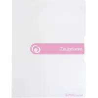 Herlitz Sichtbuch PP A4 20 Hüllen 'Zeugnisse' weiß to go Packung mit 10 Stück