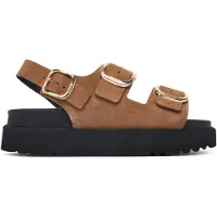 Scholl Sandalen Damen Blake 2 Straps B/S Taupe-Schuhgröße 41