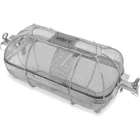 Weber CRAFTED Drehspießkorb aus feinem Drahtgewebe