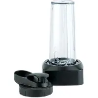 Wilfa Powerfuel xl 2go bottle, Mixer-Flasche, Schwarz, Transparent, Kunststoff, 0,7 l, 1 Stück(e)