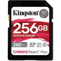 Kingston Canvas React Plus 256gb Sdxc Uhs-ii Clase 10 Speicherkarte