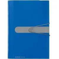 Herlitz Fächermappe A4 PP 12 Fächer blau to go Packung mit 10 Stück