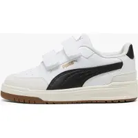 Puma Shuffle Downtown Lo OG V PS Kinder Sneaker, White, 34, Kinderschuhe