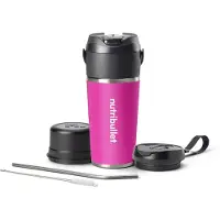 NutriBullet NBP 016MA, 0,59 l, Schwarz, Pink