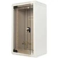 Triton 10" Wandschrank, 4HE, 1 teilig, grau