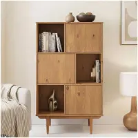 Idimex Highboard SIMONA aus Massivholz mit 3 Türen – Eiche Finish