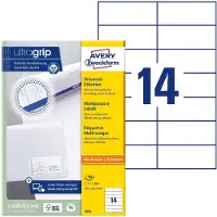 Avery A4 105x42.3 Mm Aufkleber