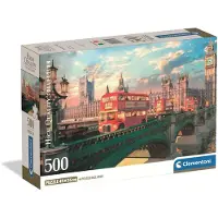 Clementoni 35575 - Westminster-Brücke - 500 Teile High Quality Collection Compact Puzzle