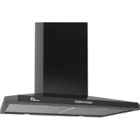 THERMEX Decor 787, 700 mm, Wand, Ohne Motor, Schwarz