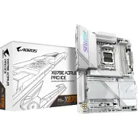 Gigabyte X870E AORUS PRO ICE Motherboard, AMD, Sockel AM5, AMD Ryzen 7000 Series, AMD Ryzen 8000 Series, AMD Ryzen 9000 Series, Sockel AM5, 256 GB, DDR5-SDRAM
