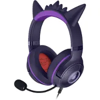 Razer Kraken Kitty V2 - Pokemon Gengar Ed., Kabelgebunden, 20 - 20000 Hz, Gaming, 325 g, Kopfhörer, Pink