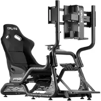 Oplite Cockpit GTR S8 Infinity, Rennsport-Cockpit, Schwarz, Stahl, 150 kg, 150 cm, 210 cm