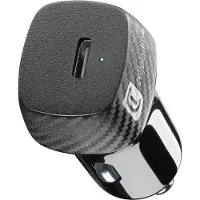 Cellularline Super Fast Car Power Kit 25W - USB-C to USB-C - Samsung, Auto, Zigarettenanzünder, 1 m, Schwarz