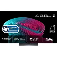 LG OLED evo AI OLED48C64LA, 121,9 cm (48"), 3840 x 2160 Pixel, OLED, Smart-TV, WLAN, Schwarz