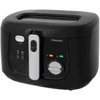 Tomado TDF2501B Fritteuse 2,5 Liter - Anti-Geruchsfilter - 1800 Watt