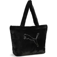 Puma UP Faux Fur Shopper Black schwarz
