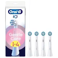 Oral-B iO Sanfte Reinigung Weiß Aufsteckbürsten - 4 Stück