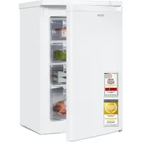Exquisit Gefrierschrank GS512-040E weiss | 91 l Nutzinhalt | Energieklasse E | 40 dB(A) | 4-Sterne-Gefrierfach | kompakte Bauform