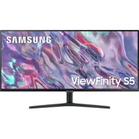 Samsung S50GC, 86,4 cm (34"), 3440 x 1440 Pixel, UltraWide Quad HD, LCD, 5 ms, Schwarz