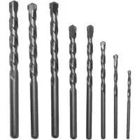 AWTOOLS Betonbohrer-Set, 8-teilig /3-4-5-6-7-8-9-10 mm/