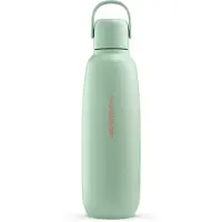 SodaStream Fizz & Go, Karbonisiererflasche, Mintfarbe, Edelstahl, 900 ml, 0,745 l, 0,9 l