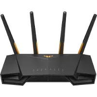 Asus TUF Gaming AX3000 V2, Wi-Fi 6 (802.11ax), Dual-Band (2,4 GHz/5 GHz), Ethernet/LAN, Schwarz, Orange, Tabletop-Router