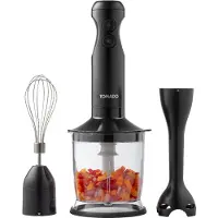 Tomado TSB3501B Stabmixer-Set 3-in-1 mit Zerkleinerer - 350 Watt