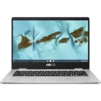 Asus Chromebook C424 C424MA-BV0279 35,56 cm (14") HD Notebook, Intel Celeron N4020, 8GB RAM, 64GB eMMC, ChromeOS, QWERTZ Silver
