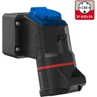 Walther design Walther CEE WANDSTECKD 16A 5P 6H IP54 (FW112506SK MINIC.NEO)