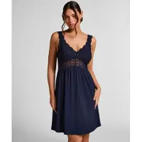 Hunkemoller Slipdress Nora Lace Blau