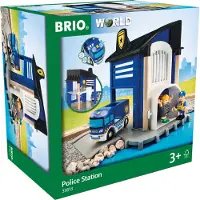 BRIO - Polizeistation mit Einsatzfahrzeug