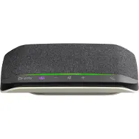 Poly Sync 10 USB-A USB-C Freisprecheinrichtung, PC, Silber, 0,715 m, IP64, Windows 10, Windows 11, MacOS