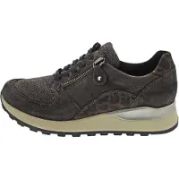Waldlaufer Hiroko soft Damenschuhe sportlicher Schnürer Braun Freizeit