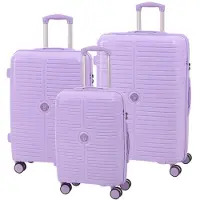 BERTOO Reisekoffer Verona - lila Set 3-in-1
