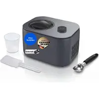 Medion Eismaschine mit Kompressor Eiscreme Joghurt & Slush ohne Vorkühlen