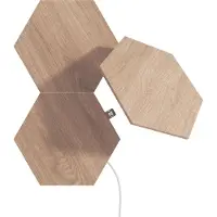 Nanoleaf Elements Wood Look Hexagons-3pk Dekoratives Licht