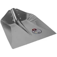 Dönges Randschaufel aus Leichtmetall, Blattgrösse 380 x 380 mm