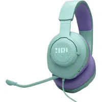 JBL Quantum 100 M2 Gaming-Over-Ear-Headset, kabelgebunden, Cyan