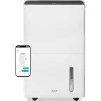 Duux Bora Smart Luftentfeuchter - 20L/24h - Raumentfeuchter für jeden Raum bis 50 m² - Steuerbar mit App - Luftentfeuchter Keller mit Wäschetrocknungsmodus