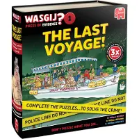 Wasgij Pieces of Evidence – Die letzte Reise – Einzigartiges 3-in-1-Puzzle mit Geheimnis