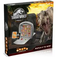 Winning Moves Top Trumps Match - Jurassic World Würfelspiel Kinderspiel Spiel Gesellschaftsspiel Brettspiel